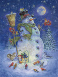 Buy Snowman's Feathered Fun at AllPosters.com