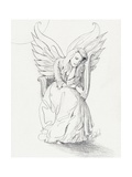 Buy Lonely Guardian Angel In The Moonlight at AllPosters.com