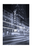 Buy Chicago Theater Marquee In Black & White at AllPosters.com