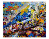 Buy Songbird Symphony Oil Painting By Ginette Callaway at AllPosters.com