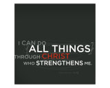 Philippians 4:13 Scripture Art