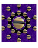 Buy Acryl Hearts In Summertime Sunset at AllPosters.com
