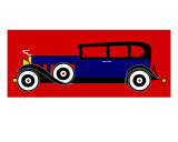 Buy Al Capones Cadillac 16 V - Roaring 20S at AllPosters.com