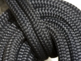 Close Up of a Bundle of Rope Onboard Sy