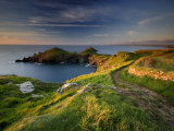 Footpath Along the Rumps, Pentire Point, Near Polzeath, Cornwall, UK