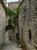Mediaeval Alley in the Village of Lacoste, Provence, France
