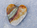 Heart-Shaped Pebble, Scotland, UK