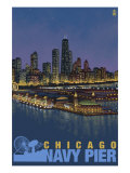 Navy Pier and Chicago Skyline, c.2008