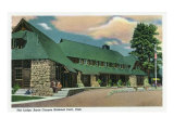 Bryce Canyon National Park, Utah - Exterior View of the Lodge, c.1938