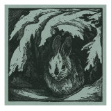 Buy Nature Magazine - View of a Bunny under a Snowy Branch, c.1940 at AllPosters.com