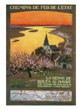 Rouen, France - Idealic Scene of Le Havre in Rouen, State Railways Postcard, c.1920
