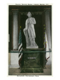 Charlestown, Ma - Interior View of the General Warren Statue in Bunker Hill Monument, c.1910