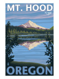 Buy Reflection Lake - Mt. Hood, Oregon, c.2009 at AllPosters.com