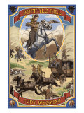 Buffalo Bill and Wagon Scene, c.2009