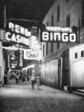 Exterior View of Horse Racing, Bingo, and Casino Buildings Photographic Print