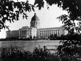 Parliment Building in the City of Edmonton, Alberta, Canada