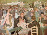 Reproduction of a Painting by Pierre Auguste Renoir Entitled 