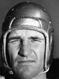 Buy Football Player Sam Baugh of the Washington Redskins, Wearing His Helmet at AllPosters.com