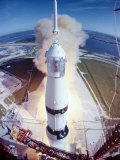 Apollo 15 Lifting Off Fr. Kennedy Space Center