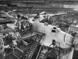 Men Working on Martin Patrol Bomber at Glenn Martin Plant