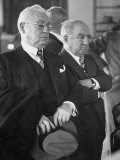 Daniel J. Tobin and Trade Unionist James C. Petrillo, Attending an Afl Meeting