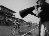 Buy Young Men Racing in De Pauw University's "Little 500" Bike Race at AllPosters.com