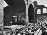 Greco-Roman Wrestling Matches Held in Ruins of Basilica of Maxentius