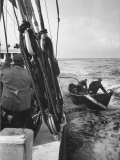 Nova Scotia Fishermen at Sea Off Grand Banks