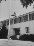 Flag of Republic of California Flying at Half Mast Following Plane Crash