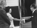 Buy Mexican President Ordaz Gustavo Diaz Visiting President Lyndon B. Johnson and Wife at AllPosters.com