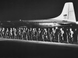 Canadain United Nations Troops Landing in Nicosia Airport