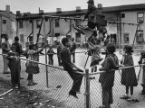 Playground Scene from the Slums of Baltimore