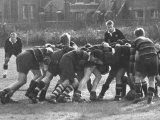 Buy American Rhodes Scholar Peter Dawkins Playing Rugby with Oxford Univ. Students at AllPosters.com