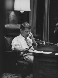 Buy Attorney Gen. Robert F. Kennedy in His Office at Night at AllPosters.com