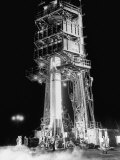 Redstone Rocket in Launching Stand