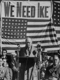 Buy Dwight D. Eisenhower Speaking During Campaign at AllPosters.com