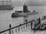 Buy Crew Members Arriving on Nautilus Submarine after their Unpreceedented Voyage Beneath Polar Icecap at AllPosters.com