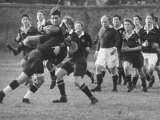 Buy American Rhodes Scholar Peter Dawkins Playing Rugby with Oxford Univ. Students at AllPosters.com