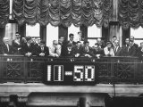 Frantic Day at the New York Stock Exchange During the Market Crash