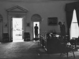 Buy Pres. John F. Kennedy and Attorney Gen. Robert F. Kennedy Conferring in the Oval Office at AllPosters.com