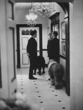 Buy Edward M. Kennedy, Robert F. Kennedy, and Theodore Sorensen Talking at Hickory Hill at AllPosters.com