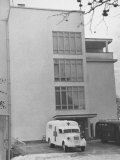 Buy Red Cross Hospital with Ambulance Parked Outside During the Russo-Finnish War at AllPosters.com