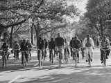 Date Unknownmayor John V. Lindsay Biking in Central Park
