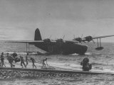 Kawanishi Flying Boat Type II Landing in Water