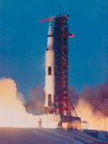 Buy Apollo 13 Spacecraft Lifting Off from Lauch Pad a at Cape Kennedy Space Center at AllPosters.com