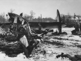 Buy Wreckage on Staten Island of 2-Plane Crash over Brooklyn at AllPosters.com