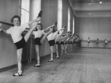 Ballet Class for Youngsters Who Aspire to Roles in the Corps De Ballet of the Vienna Opera House