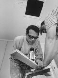 School Teacher Fred Green Moonlighting as a Carpenter