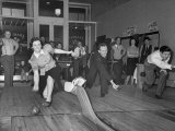 Buy People Bowling at New Duckpin Alleys at AllPosters.com