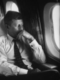 Buy Sen. John F. Kennedy on His Private Plane During His Presidential Campaign at AllPosters.com